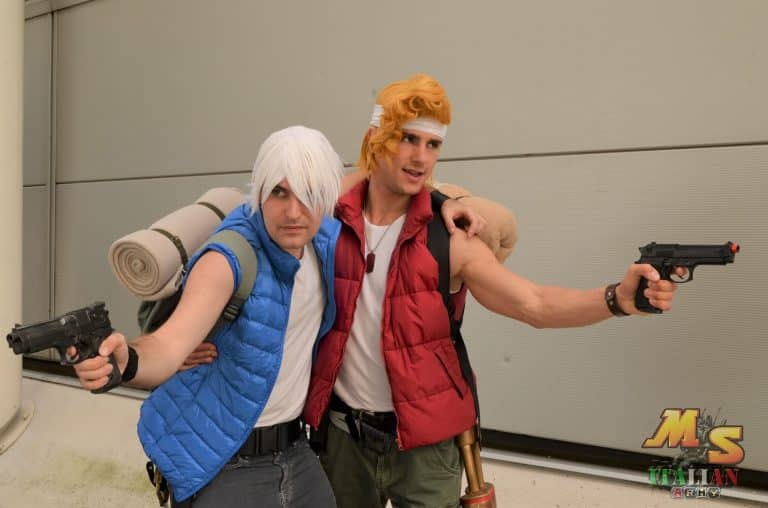 Romics Autunnale Ottobre 2018. Comics Roma. Metal Slug Italian Army cosplay. Cosplayer MetalSlug