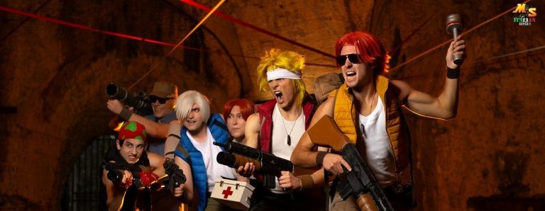 Lucca Comics & Games 2023 - Metal Slug Cosplay Italian Army