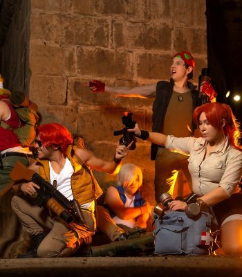 Lucca Comics & Games 2023 - Metal Slug Cosplay Italian Army