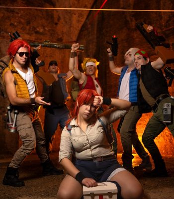 Lucca Comics & Games 2023 - Metal Slug Cosplay Italian Army
