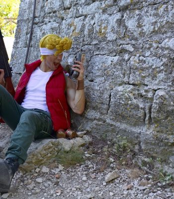 Paolo Biondi. San Marino Photocosplay. Metal Slug Italian Army cosplay. Marco Rossi